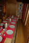 Portrait view of the chalet's west side